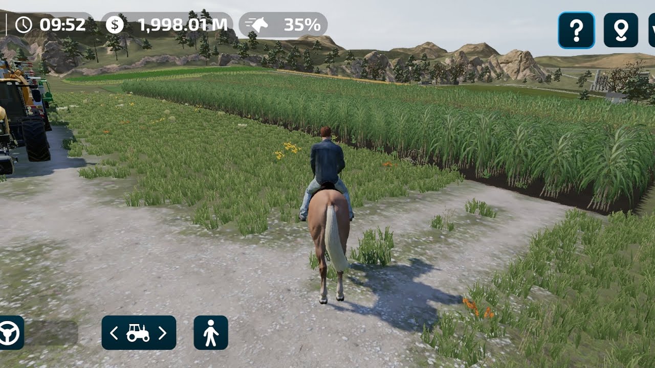 Harvesting 28,000 liters of corn in Farming Simulator 23