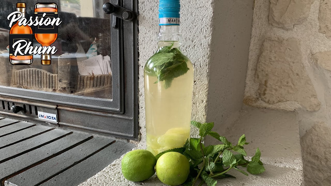 Rhum arrangé Mojito !