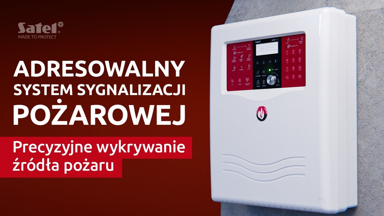 Precyzyjne wykrywanie miejsca wystąpienia pożaru | poznaj system ACSP od #SATEL