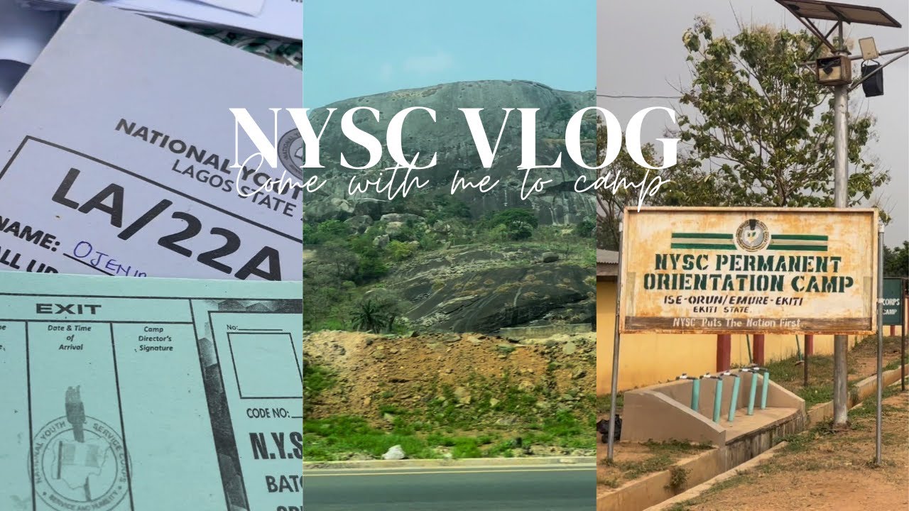 NYSC VLOG: OMG! REGISTRATION TOOK ME MORE THAN 24 HOURS😭| EKITI CAMP ARRIVAL + SETTLING IN + FOOD