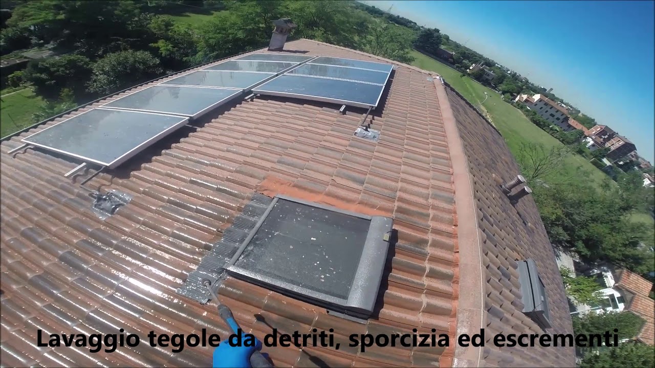 Pulisplend, pulizia tetto e pannelli fotovoltaici