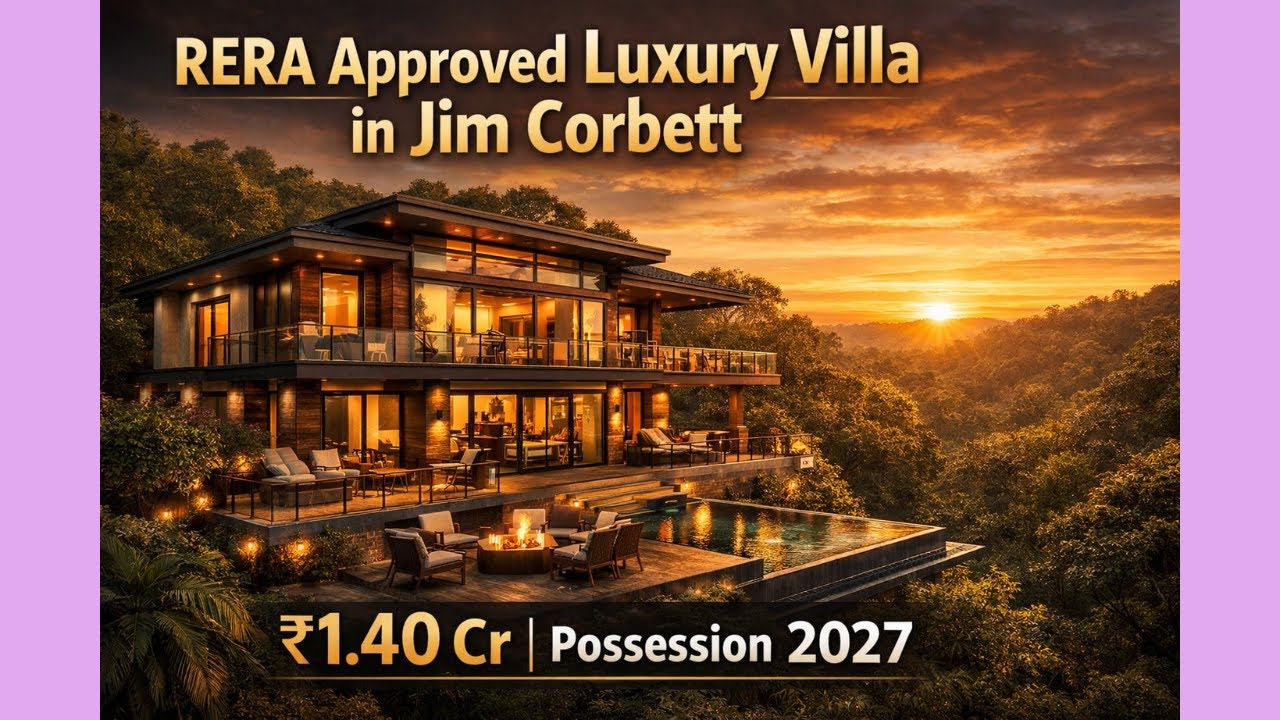 RERA Approved Jim Corbett में Plots & Luxury Villas #JimCorbett #CorbettCounty #RERAApproved