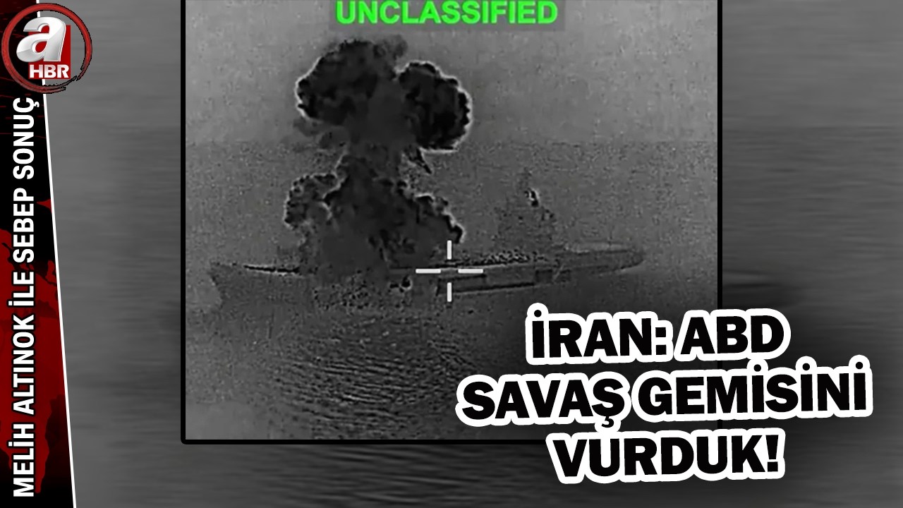 ABD-İran arasında tansiyon y&uuml;ksek! İran: ABD savaş gemisini vurduk! | A Haber