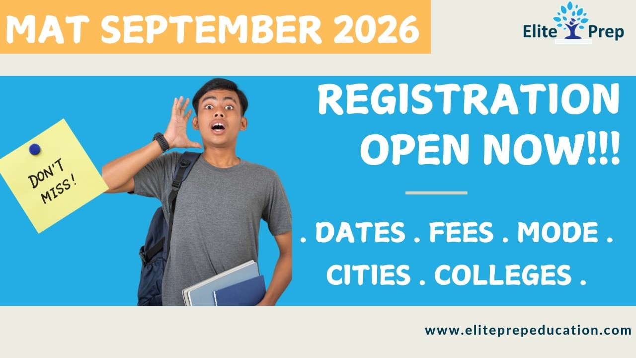 MAT Sep 2026 Registration Open | Exam Dates, Fees, Test Cities & Participating Colleges Explained