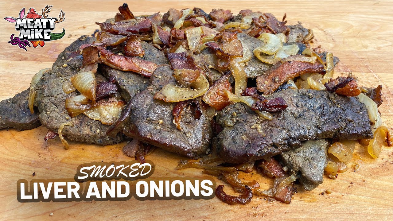 Smoked LIVER AND ONIONS on the Masterbuilt | The BEST Tender Liver and Onions