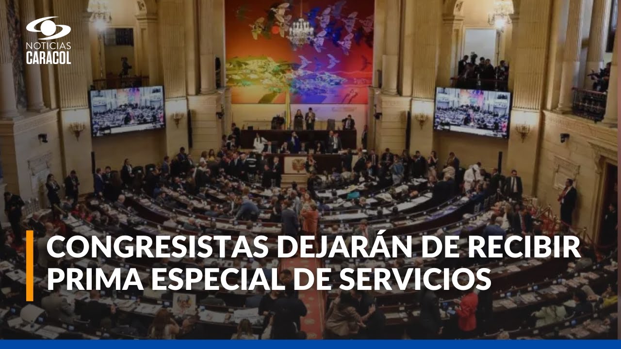 ¿Cuánto dinero dejarán de recibir los congresistas tras eliminación de prima de servicios?