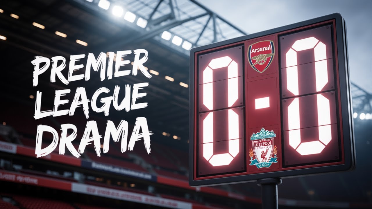 0-0 Draw Between Arsenal and Liverpool as Premier League Managerial Drama Unfolds