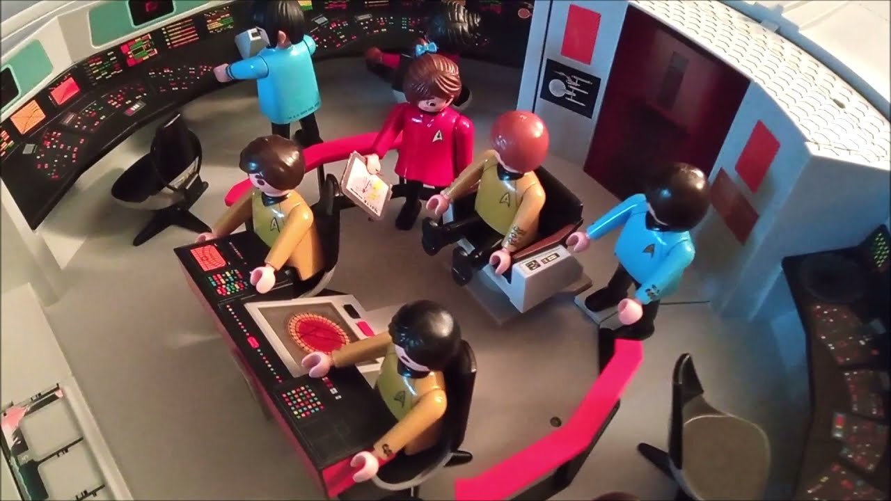 STAR TREK PLAYMOBIL ENTERPRISE - BENVENUTI A BORDO - IN ITALIANO.