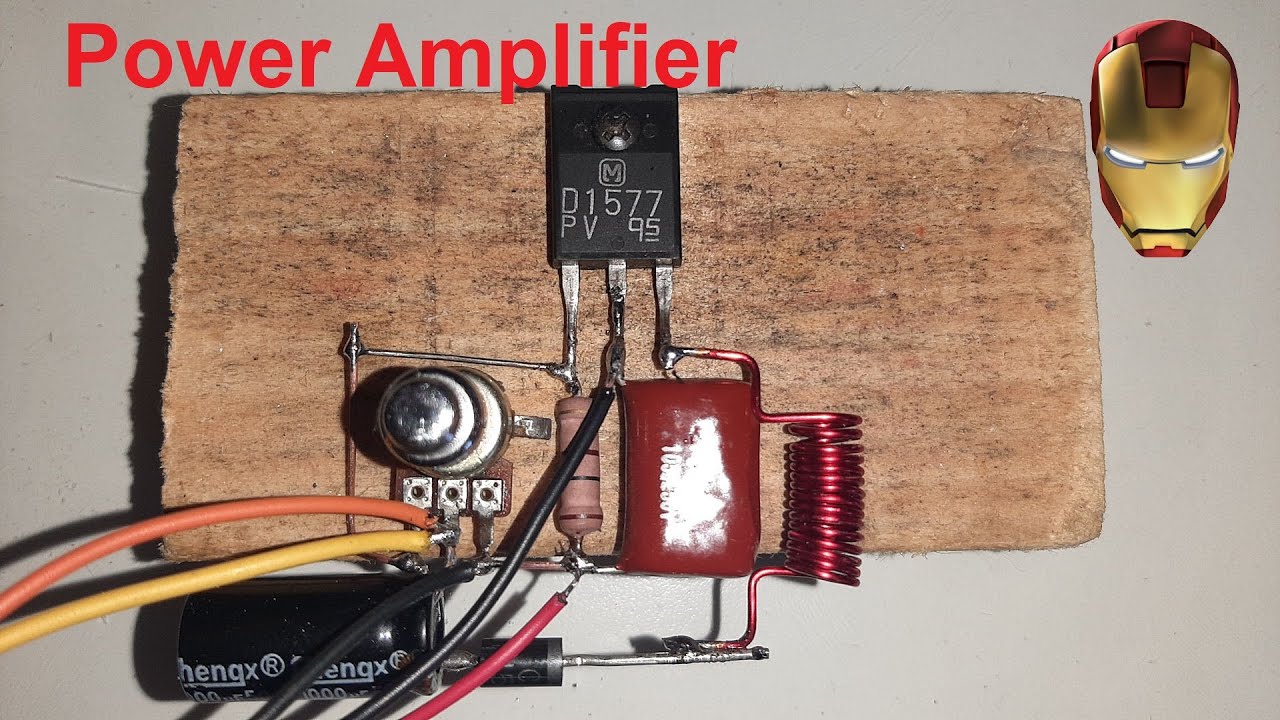 Amplificador de Som com IGBT, Mosfet ou Power Transistor de Sucata