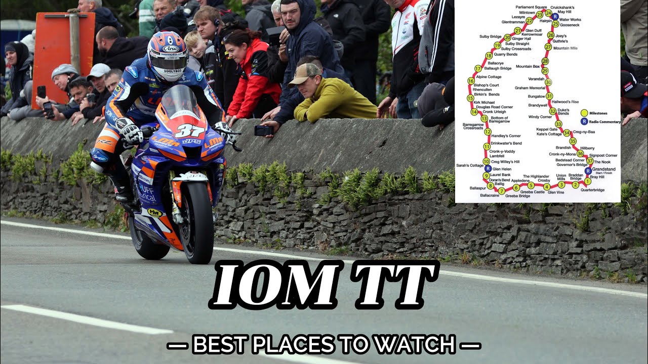 BEST PLACES TO WATCH THE ISLE OF MAN TT | My top viewing spots