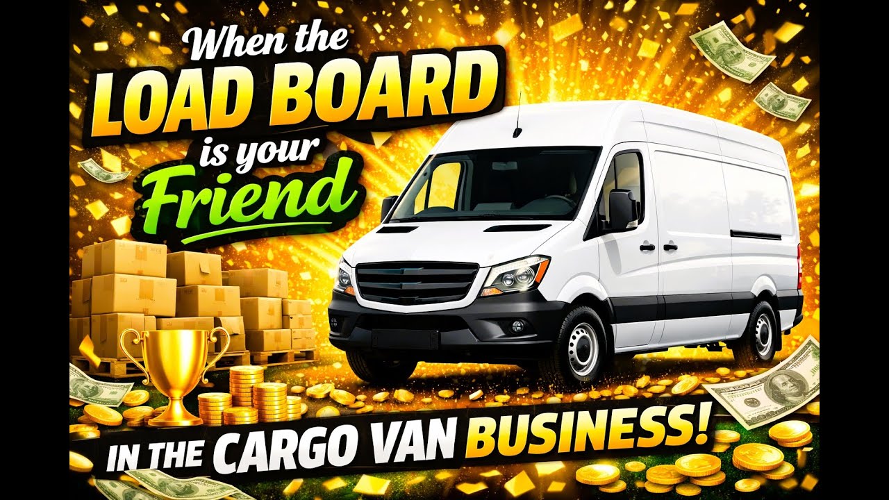 When the load board is your friend in the cargo van business