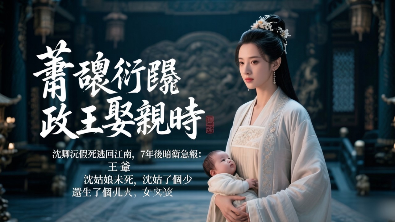 蕭璟衍攝政王娶親時，沈卿沅假死逃回江南，7年後暗衛急報：王爺，沈姑娘未死，還生了個一歲的娃娃#爽文 #有声小说 #情感 #古风