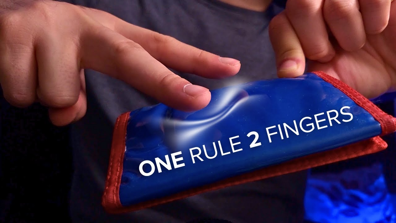 ONE Rule ASMR. with TWO Fingers!
