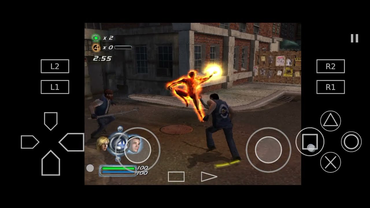 4 Orang Yang Luar Biasa/Hebat - Fantastic 4  (Ps2)