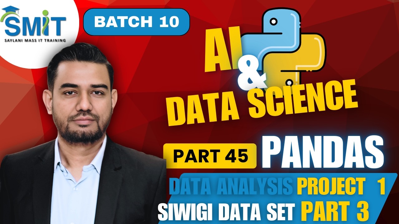 Pandas Part 45 | Data Analysis Project 1 Part 3 | Swiggy Dataset Analysis | Batch 10