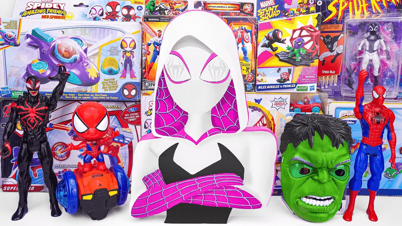 Marvel Spiderman Toys Unboxing Review | Marvel Spiderman Mystery Box | Spider Man Bow & Arrow