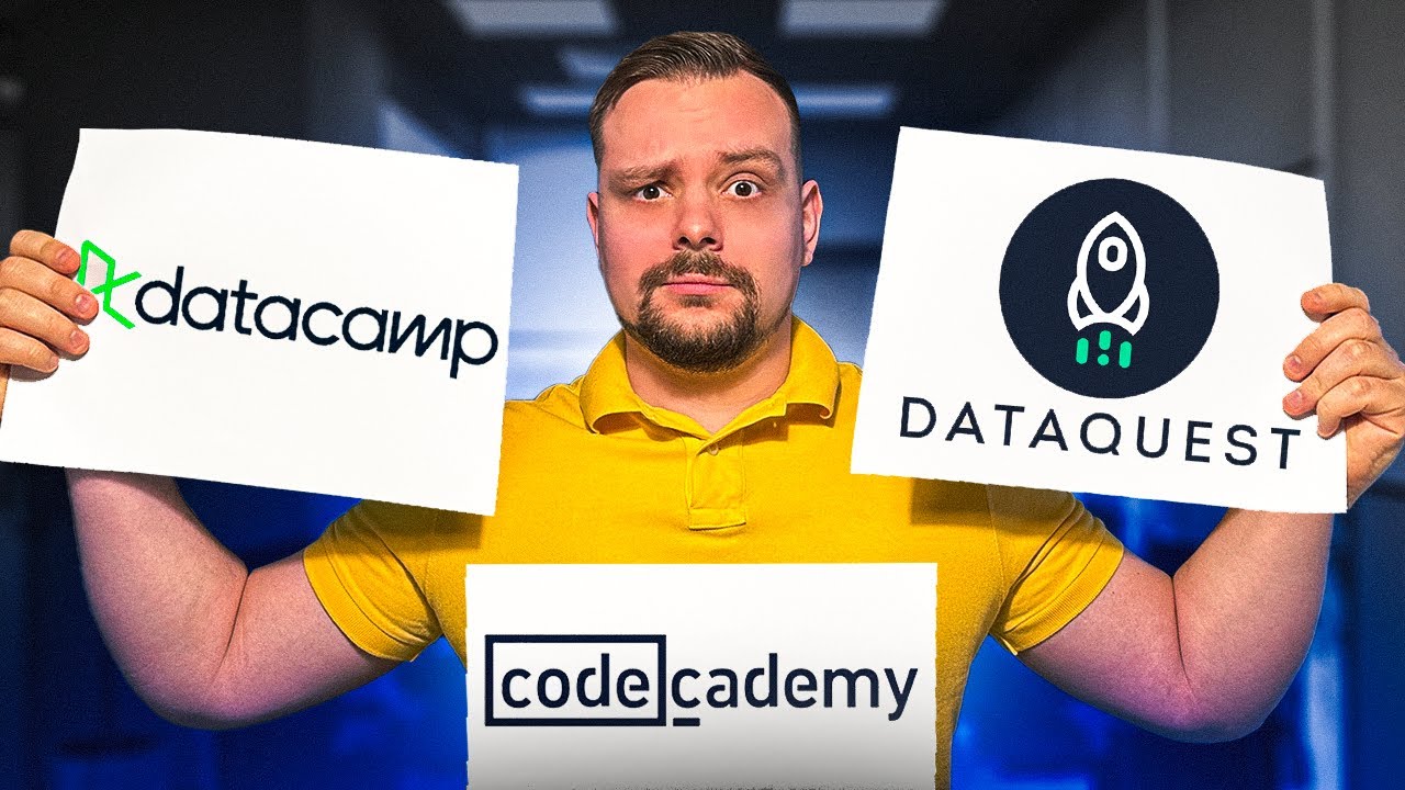 Codecademy vs Datacamp vs Dataquest (2025) — подробное сравнение