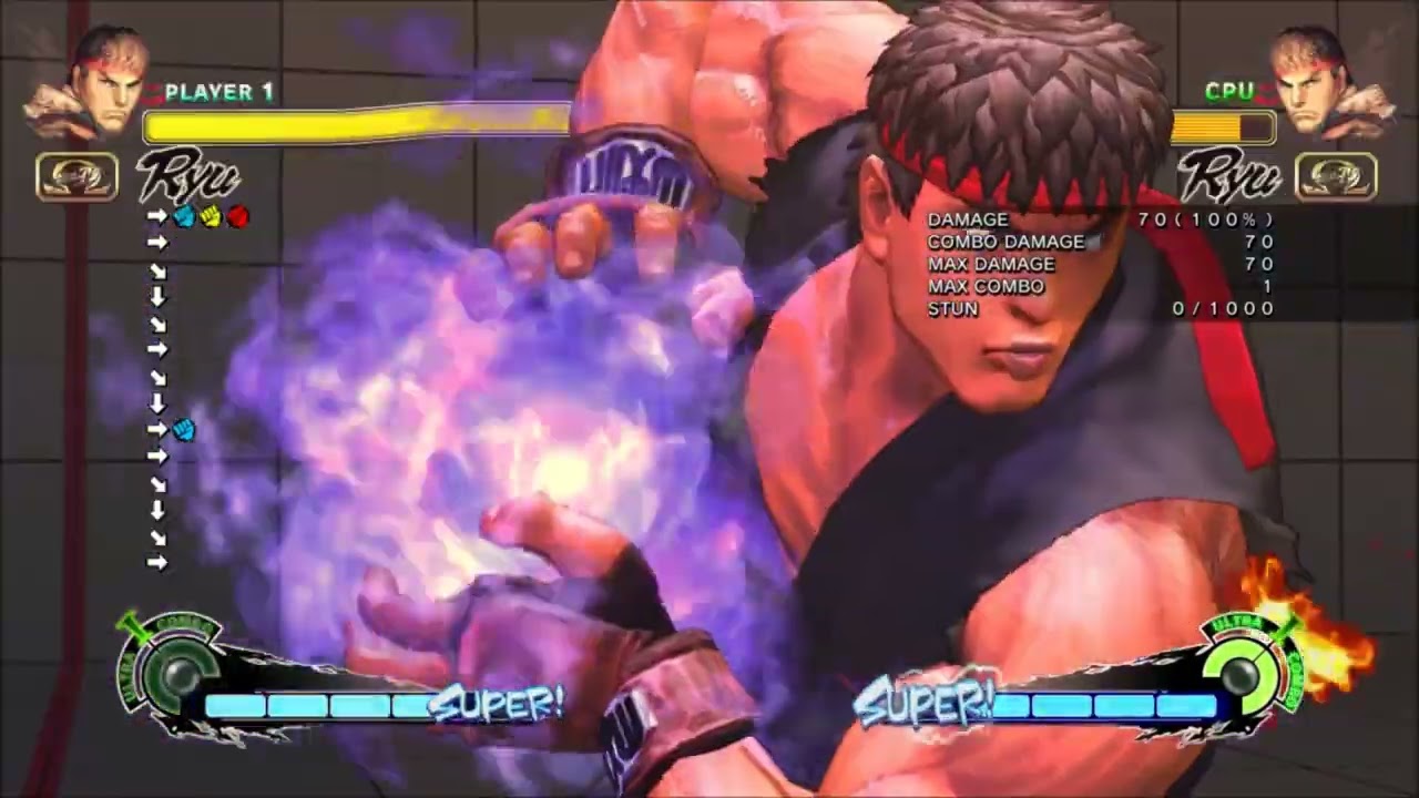 SF4 Omega вкратце — Рю