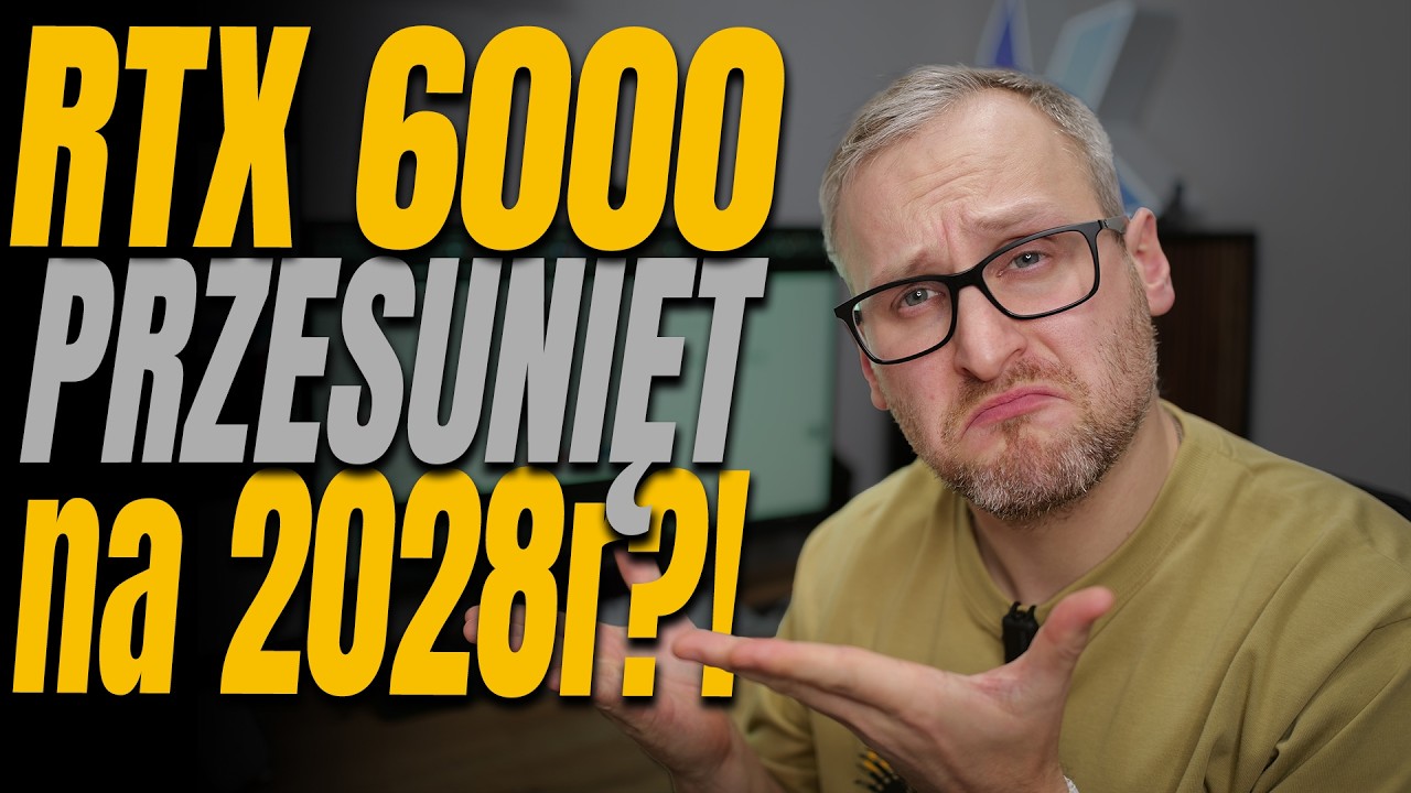 RTX 6000 przesunięte na 2028 rok?!