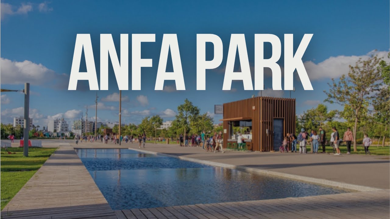 AIRPORT TURNED INTO PARK | CASA ANFA PARK -Casablanca MOROCCO حديقة انفا