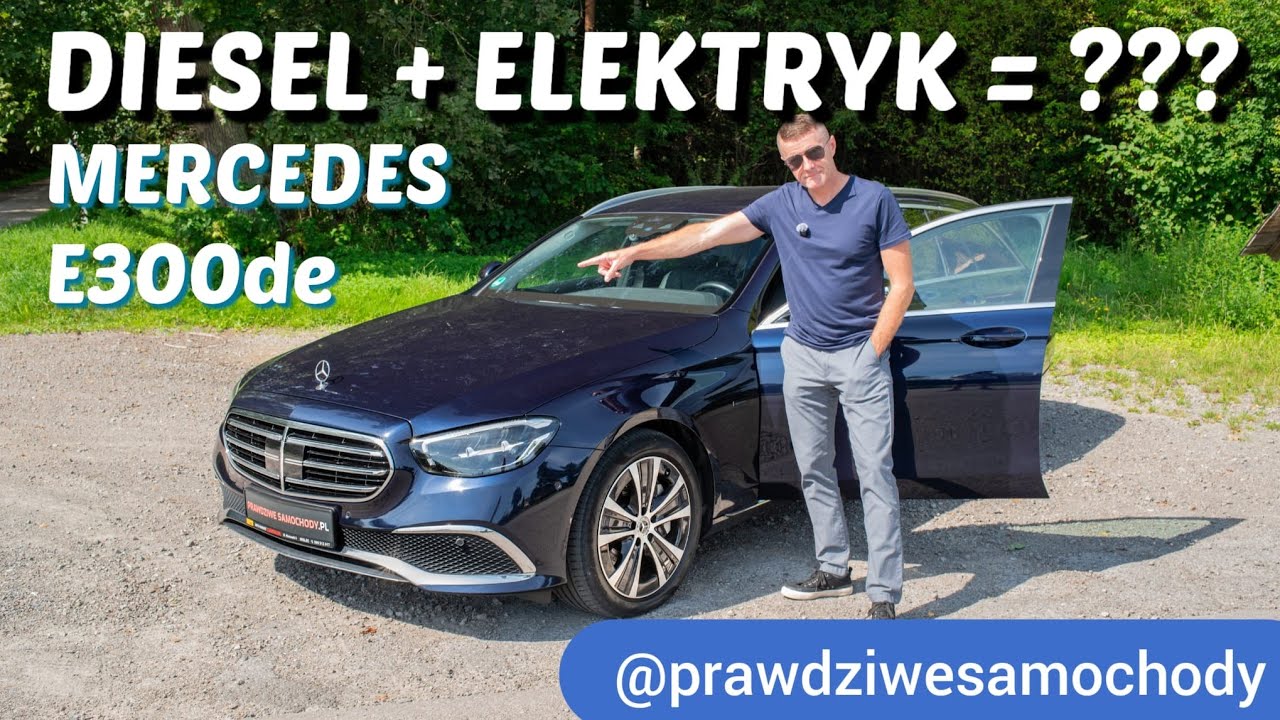 Mercedes E 300de – Diesel z prądem! Bez gwiazdy nie ma jazdy @prawdziwesamochody