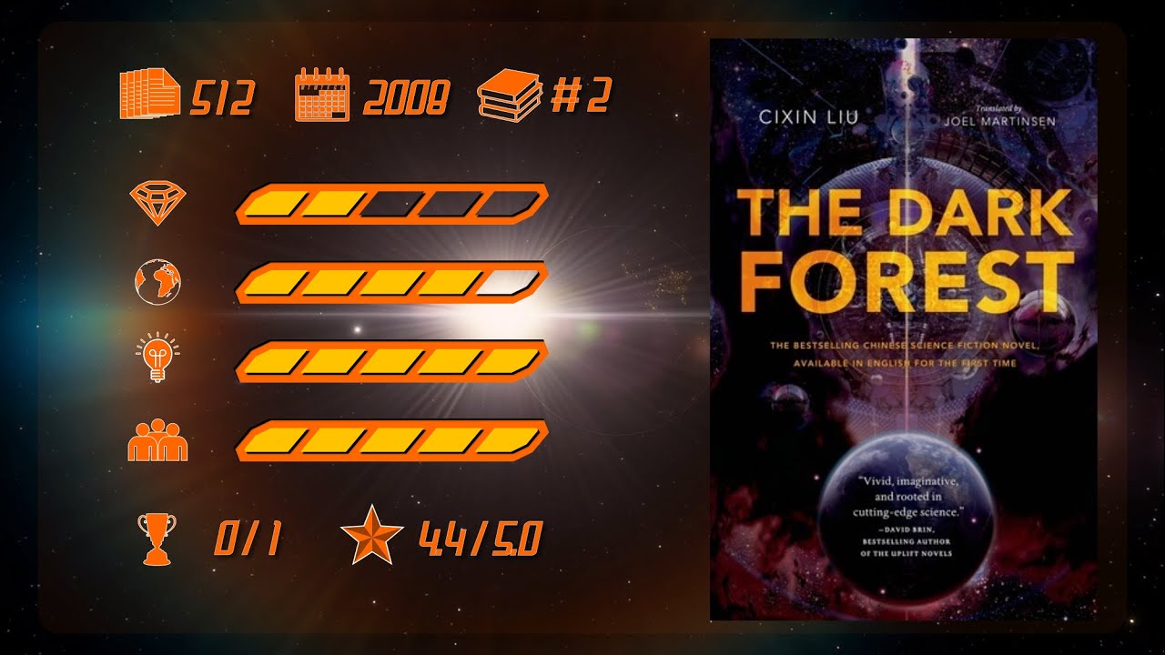 The Dark Forest by Liu Cixin (Remembrance of Earth's Past Vol. 2) - Book Review