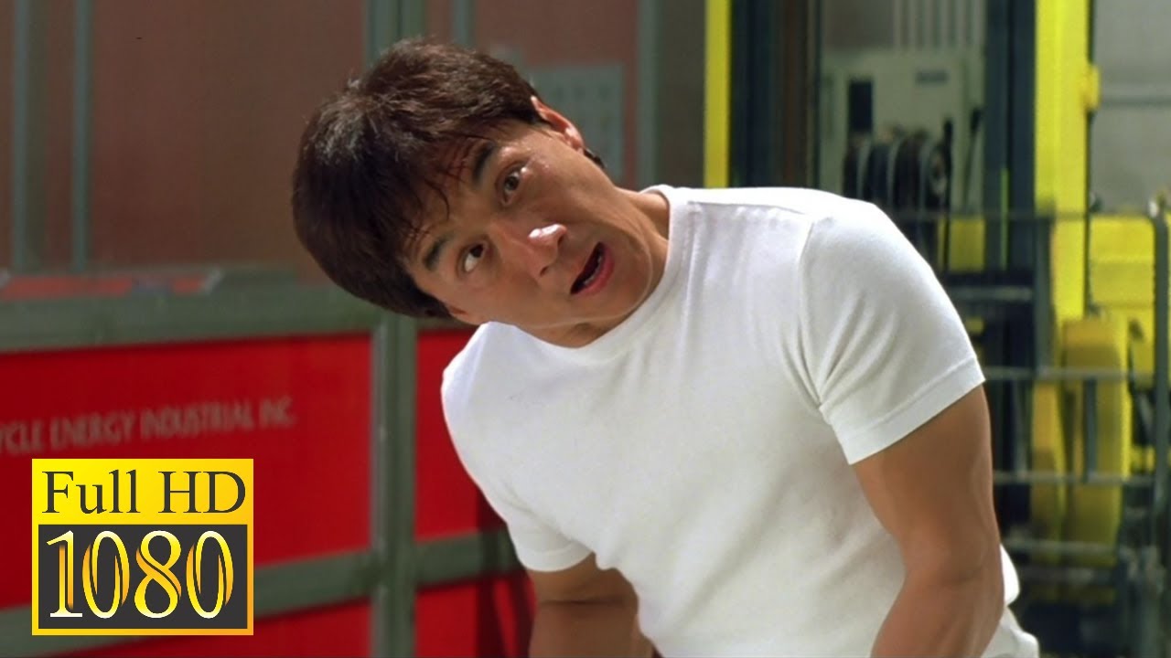 Final fight: Jackie Chan wins with the humor of Bradley James Allan in the movie Gorgeous (1999)