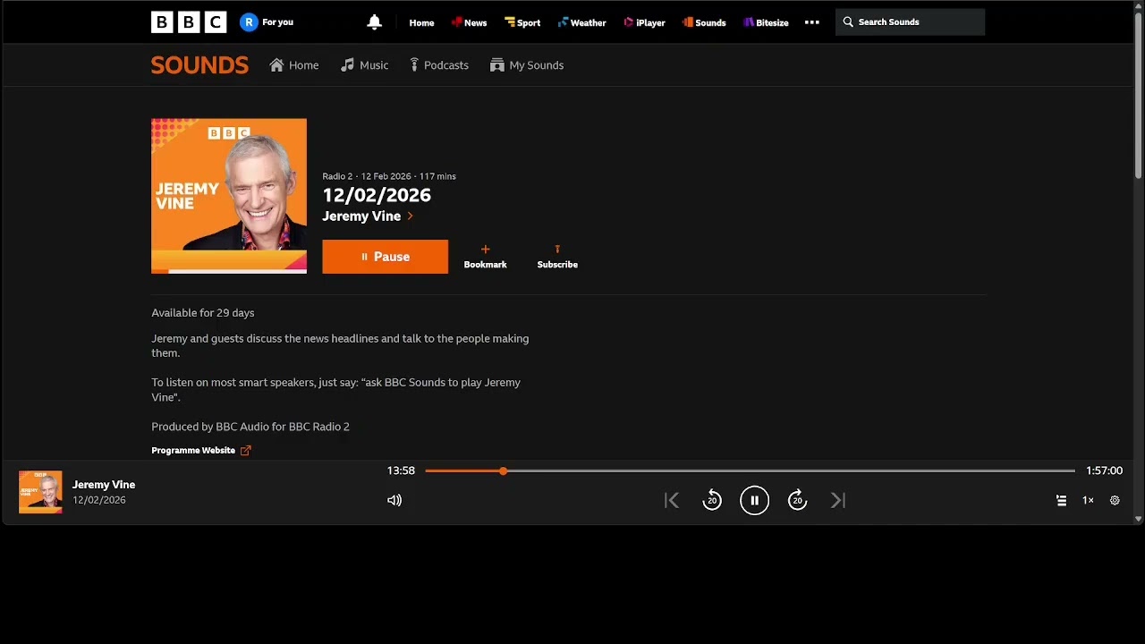 BBC & The New Statesman Investigation into UHSx Maternity - BBC Radio 2 Jeremy Vine 12/02/2026