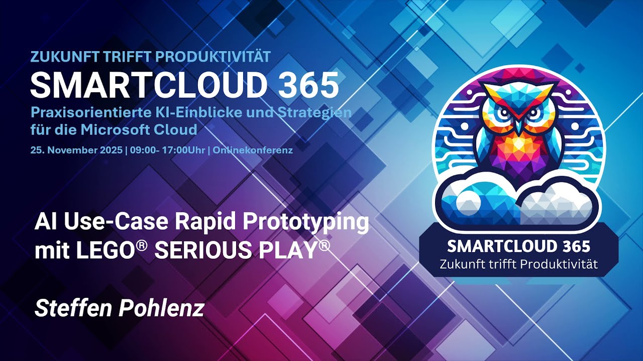 AI Use-Case Rapid Prototyping mit LEGO&reg; SERIOUS PLAY&reg;