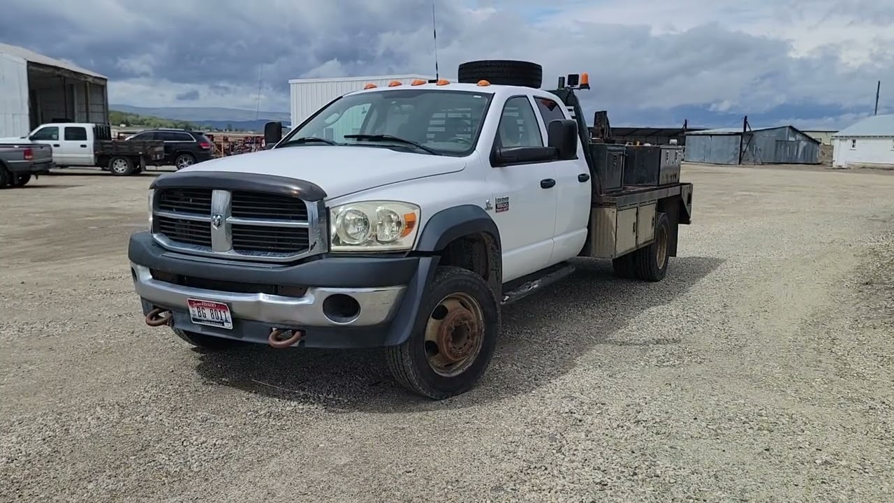 Lot 31a  2008 Dodge 5500 Service Truck  May 5th Online Auction