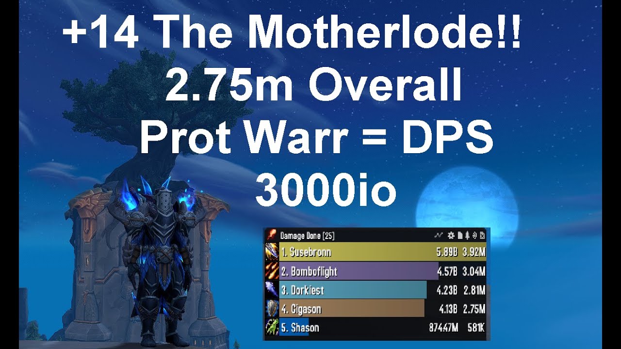 +14 The Motherlode!! | Protection Warrior PoV | 2.75m Overall!