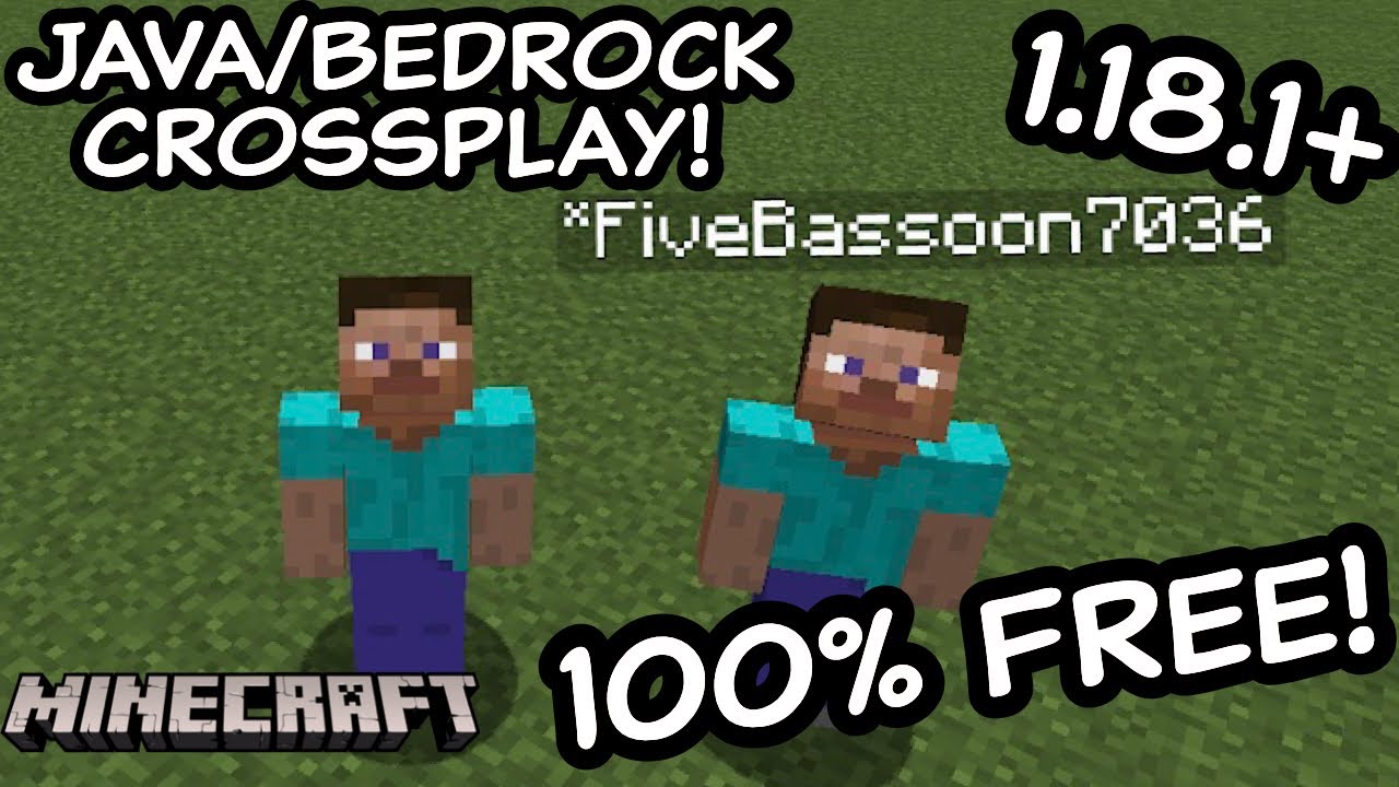 (1.19+) Make your own JAVA/BEDROCK Crossplay Server for FREE! Make a Minecraft Server for Free