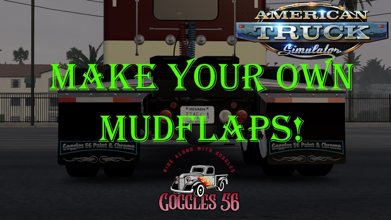 ATS | Truck and Trailer Mudflap Tutorial | Mod Studio 2