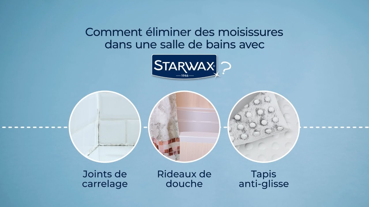 Comment éliminer des moisissures dans une salle de bain?