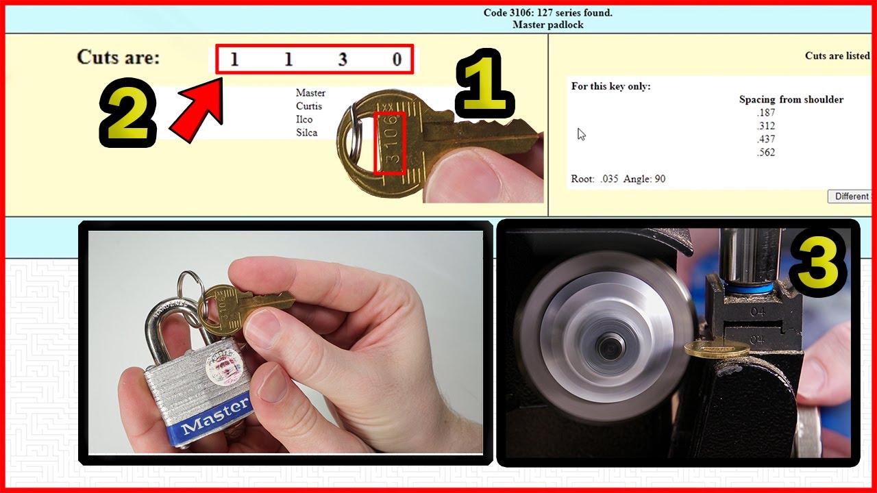How To Cut A Key To The Blind Code