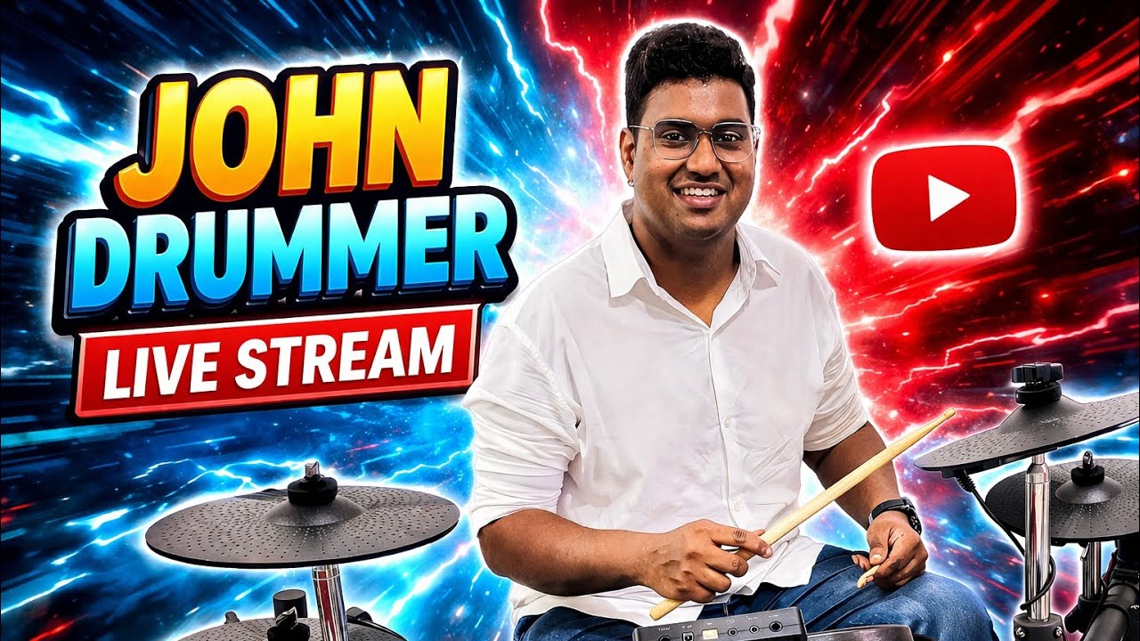 John drummer late night live stream
