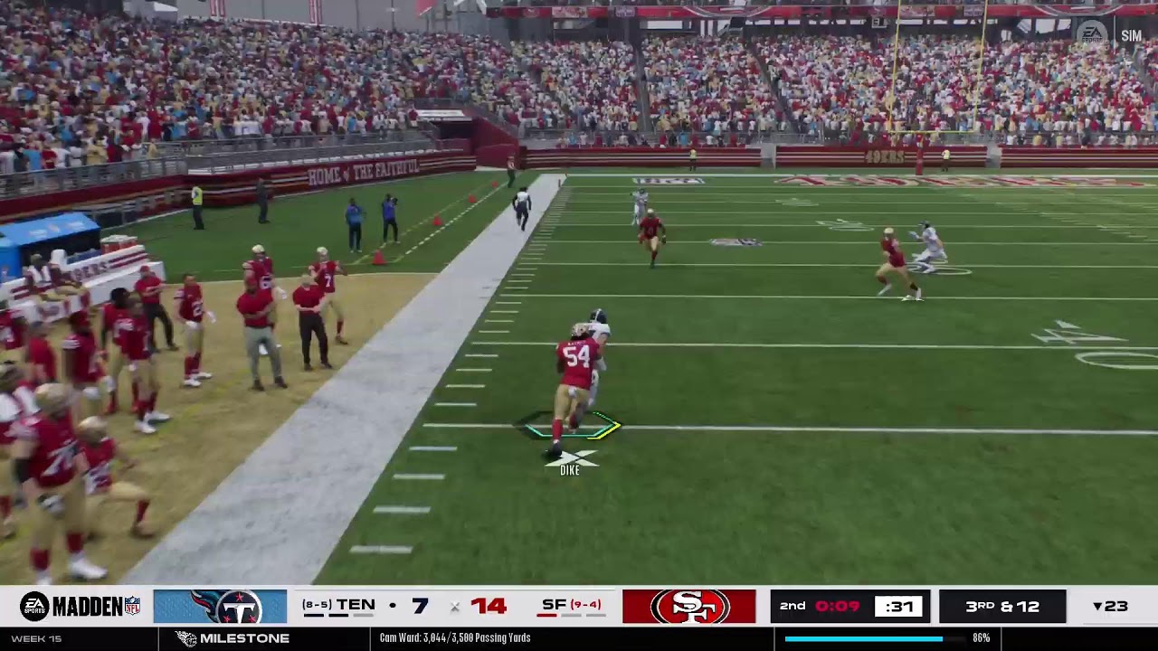 Tennessee Titans franchise Madden 26 PS5 Live stream