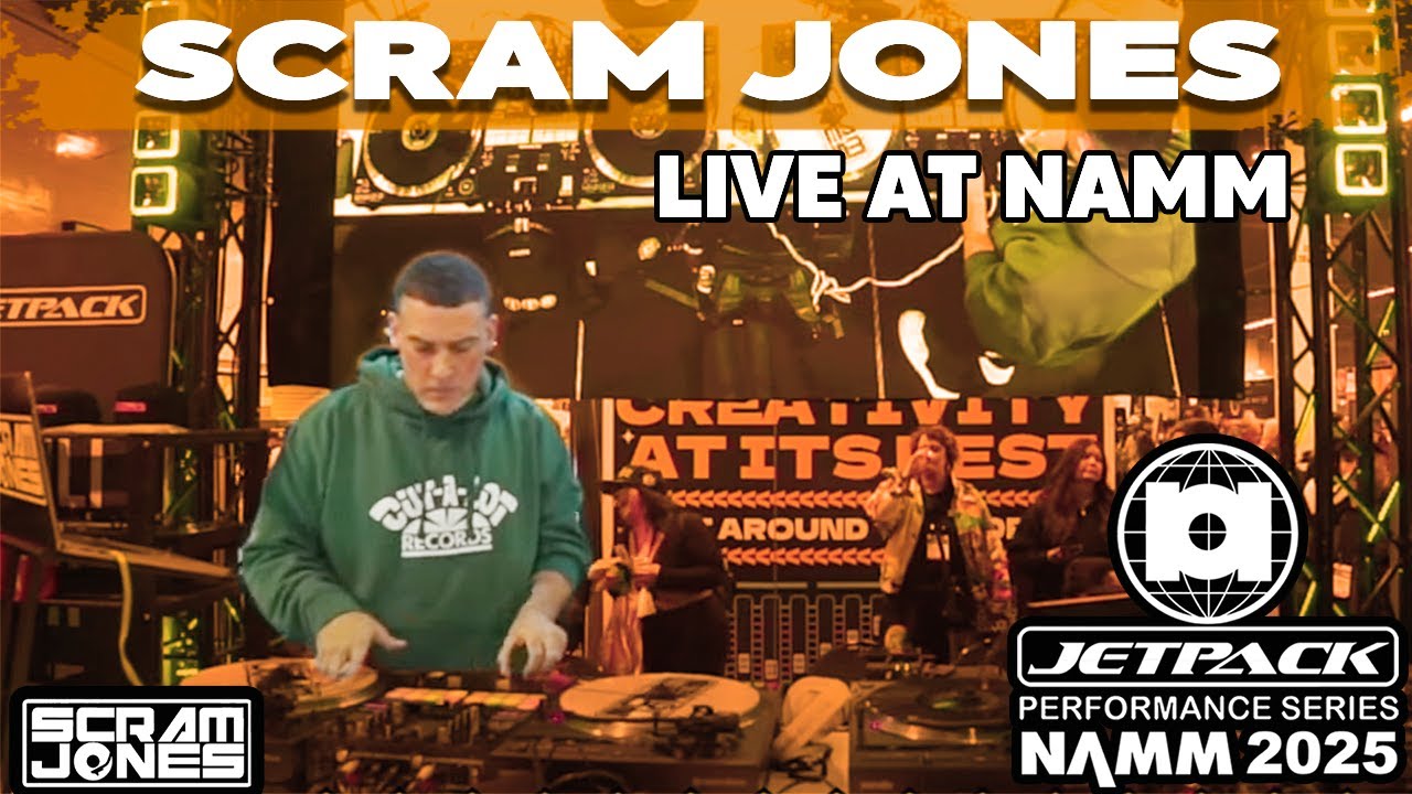 Scram Jones Live DJ Set at NAMM 2025 | JetPack Bags x Beat Junkies Performance Series