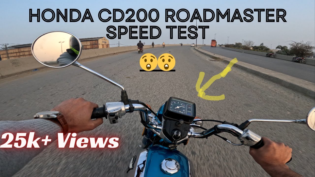 Wow! Speed Demon: Test Driving the Restored 1980 Honda CD200 Roadmaster