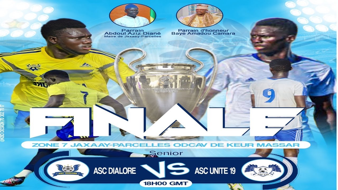 🛑EN DIRECT : FINALE ZONE 7 DE JAXAAY AVEC L’ASC UNITÉ 19 VS L’ASC DIALORÉ