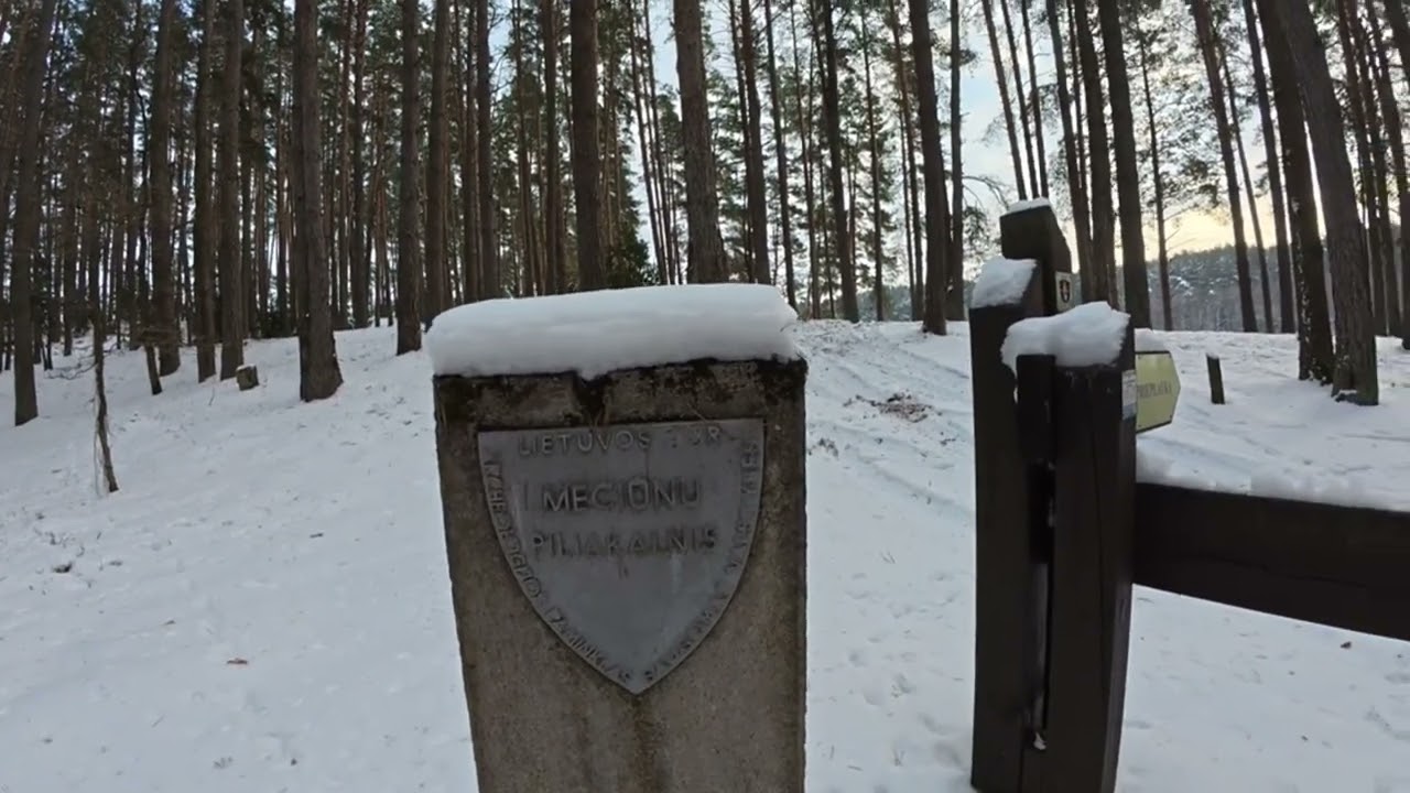 Mėčiūnų piliakalnis Mound