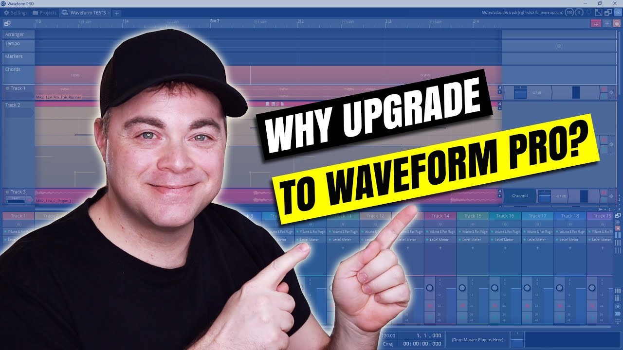 Tracktion Waveform Free против Waveform 11 Pro