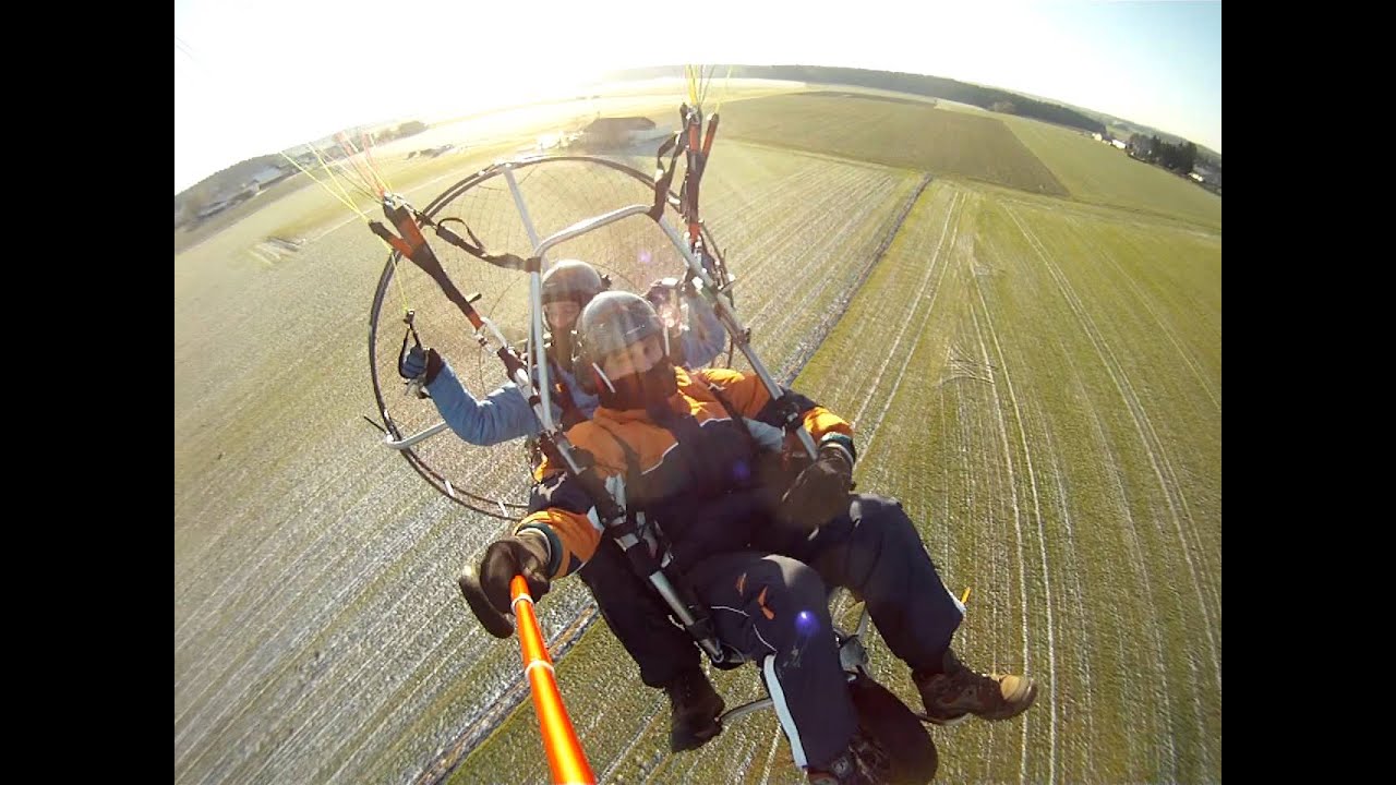 Xenit Plus Doppelsitzer Trike Start Marcus www.motorschirm.biz