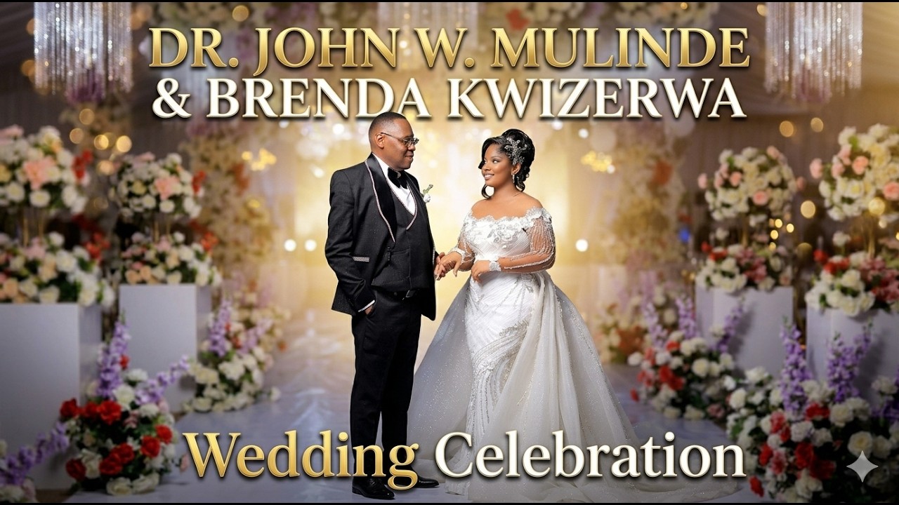 DR. JOHN W. MULINDE WEDS BRENDA KWIZERWA