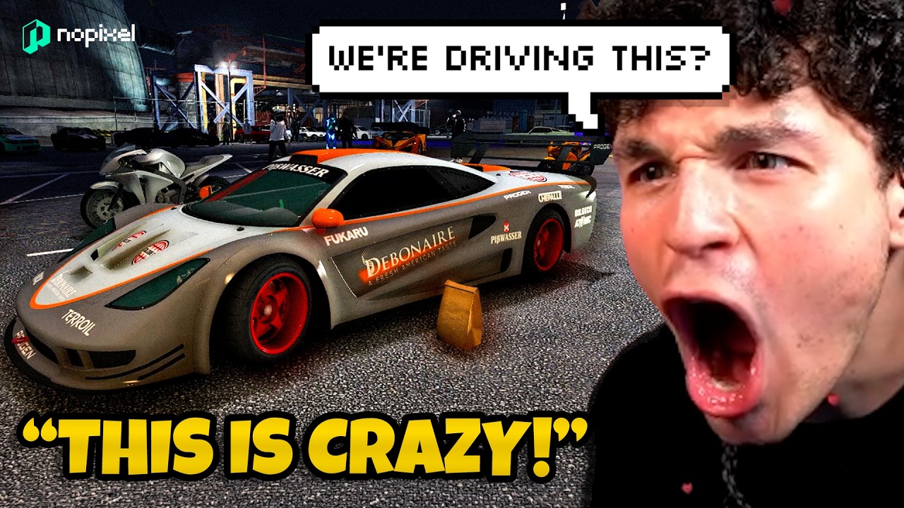 RayC Shocks Everyone with INSANE Driving in GTA NoPixel Race!
