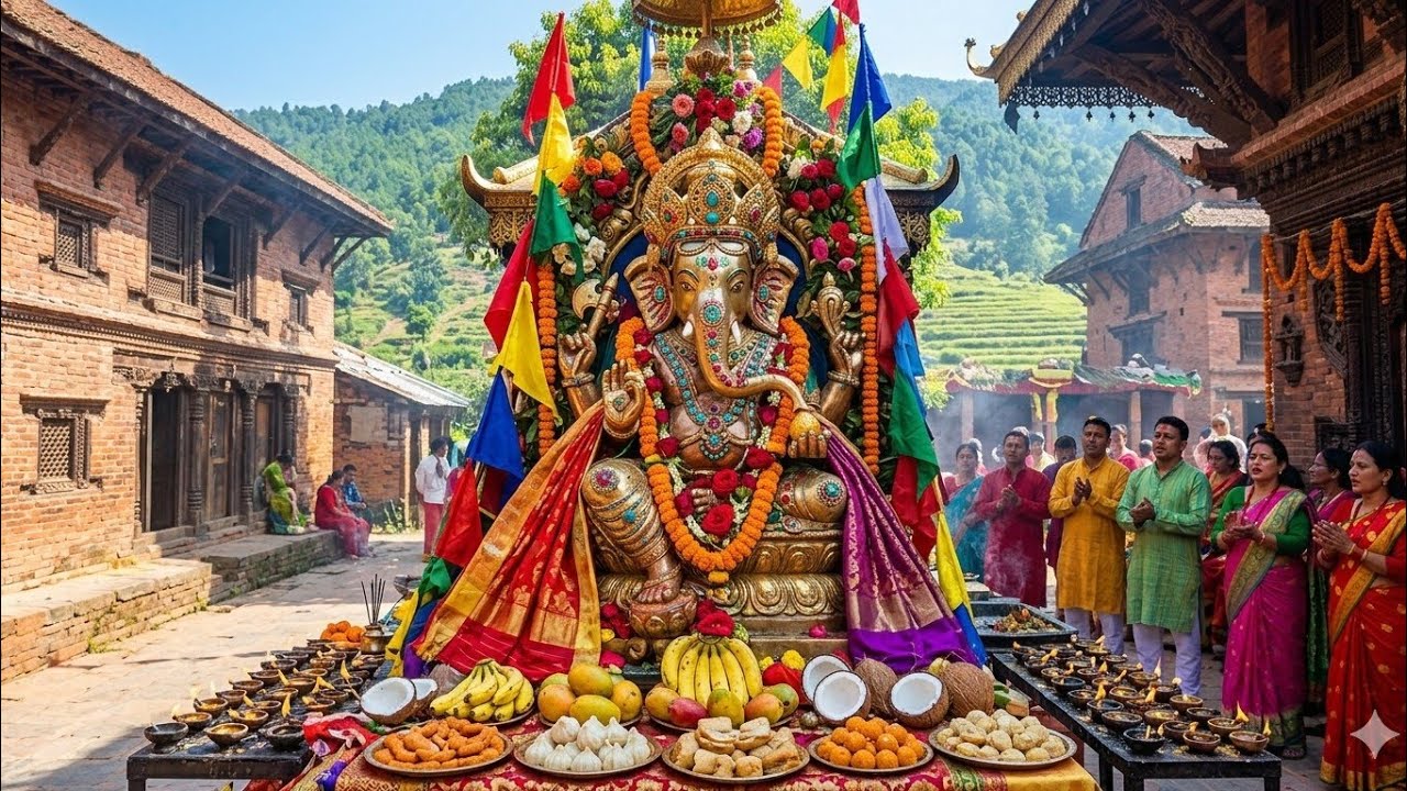 Healing the suffering....Bhagwan shree ganesh le sabaiko rakxya garun....#ganesh #god #ganapati 