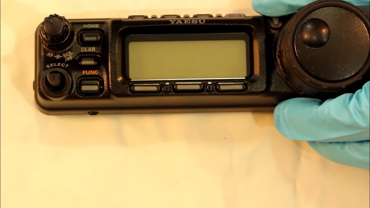 Yaesu FT-857D select knob replacement