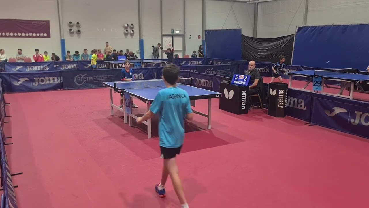 Campionat d'Espanya 2024 Equips Benjamí Masculí - Ronda 1: Club del Mar - CTT Vilanova B