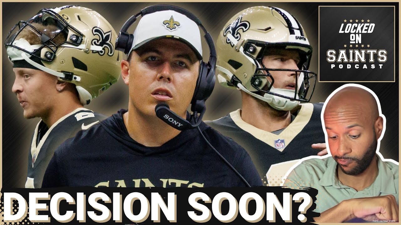 DECISION TIME: New Orleans Saints' Spencer Rattler vs Tyler Shough HEATS UP Before Final Decision