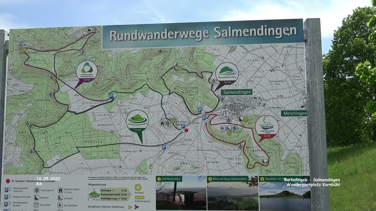 Wanderparkplatz Kornb&uuml;hl - Salmendingen